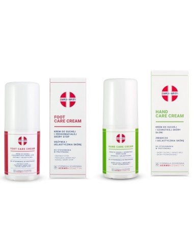 Zestaw Krem do dłoni HAND CARE + krem do stóp FOOT CARE -20%